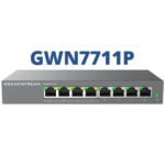 Grandstream GWN7711P Layer 2
  Lite Cloud Managed Switch, 8x GbE RJ45, 4x PoE/PoE+ or +24VDC output mode
