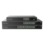 Grandstream GWN7802P Layer 2+
  Managed Network Switch, 16x GbE RJ45 PoE 802.3 af/at, up to 30W per port,
  240W total power budget, 2x SFP, Internal PSU - Image 2