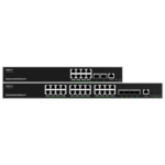 Grandstream GWN7813 Layer 3
  Managed Network Switch, 24x GbE RJ45, 4x SFP+, stackable, optional redundant
  PSU - Image 2