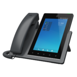⁦هاتف Grandstream GXV3470 فيديو IP، يدعم 16 حساب SIP و16 خط، منفذين GbE PoE، Wi-Fi، شاشة لمس ملونة 7 بوصة بدقة 1280×800، كاميرا 2MP، نظام Android 11، مزود طاقة 12V/1.5A⁩ - الصورة ⁦2⁩