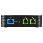 Grandstream HT802 Analog  telephone adapter, 2x FXS, 1x LAN 10/100, 5V1A PSU - Image 2