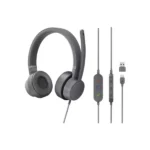 Lenovo Go Wired ANC Headset -  Active Noise  Cancellation  - Left-side and  right-side wearing - Microsoft TEAMS certified - Compact carrying case - Storm Grey - Image 2