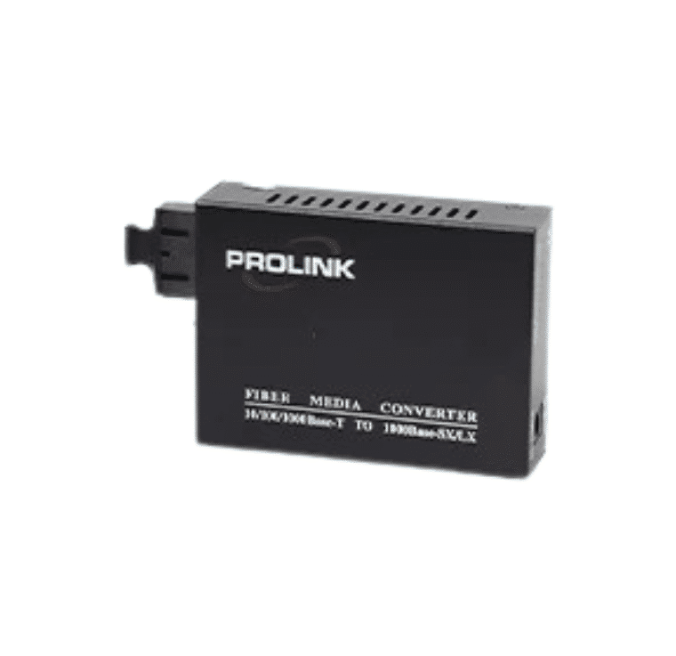PL-MCG-SM-1-1 Prolink
PL-MCG-MM Media Converter 10/100/1000M base-TX/FX MM - 1310nm - Image 1