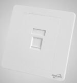 Prolink
  PL-FP1-UK 1 Port UK type Faceplate W/Shutter & Station 1 ID 86*86 - Image 2