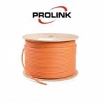 Prolink
  PL-C6-LSZH-W CAT. 6 U/UTP CABLE, 4 PAIR 23 AWG , LSZH , White , RIB