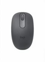 M196 Bluetooth Wireless Mouse  Compact and Portable Mouse for Laptops Tablets and More 12-Month Battery  Smooth Tracking Compatible With PC and Mac Windows and macOS Graphite