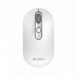 FSTYLER FG20 Wireless Mouse  2.4GHz Wireless connection 2000 DPI Switch up to 3 Devices Power Saving On  Off Power Switch For PC Laptop Tablet Smart TV White