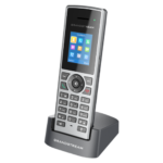 Grandstream DP722 DECT IP  phone, 10 SIP accounts, 10 lines, 128x160 (1.8") LCD, 800mAh Ni-MH AAA,  5V/1A Micro-USB PSU