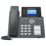 Grandstream GRP2604P Essential  P Phone, 6 SIP accounts, 3 lines, 2x GbE PoE, 132x64 (2.7") backlit LCD,  8 BLF keys, no PSU
