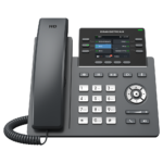 Grandstream GRP2613  Professional P Phone, 3 SIP accounts, 6 lines, 2x GbE PoE, 320x240  (2.8") color LCD, 24 virtual BLF keys, 5V/0.6A PSU