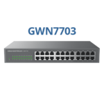 Grandstream GWN7703 Unmanaged
  Network Switch, 24x GbE RJ45, metal case