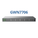 Grandstream GWN7706 Unmanaged
  Network Switch, 48x GbE RJ45, 2x SFP, metal case