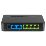 Grandstream HT814 Analog  telephone adapter, 4x FXS, 1x LAN, 1 WAN, GbE, 12V0.5A PSU - Image 2