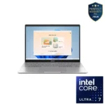 ASUS Vivobook S14  S3407CA-LY065W Laptop, Intel Core Ultra 5 225H, 16GB RAM, 512GB SSD, Intel  Graphics, 14-inch WUXGA, Win11, Silver - 90NB16J1-M00410
