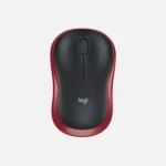 Logitech M185 Wireless Mouse (Red 910-002237)
