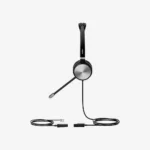 Yealink YHS36 Dual Analog Wired Headset (Black) - Image 3