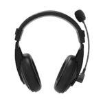 سماعة Rapoo H150 – سلكية USB، درايفر 40 مم، ميكروفون قابل للتعديل 360°، كابل 1.9 متر (أسود)