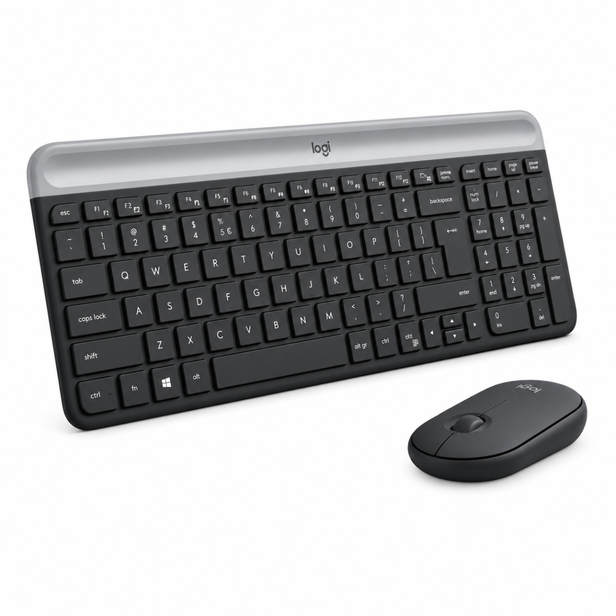 ⁦طقم Logitech MK470 كيبورد وماوس نحيف⁩ - الصورة ⁦2⁩