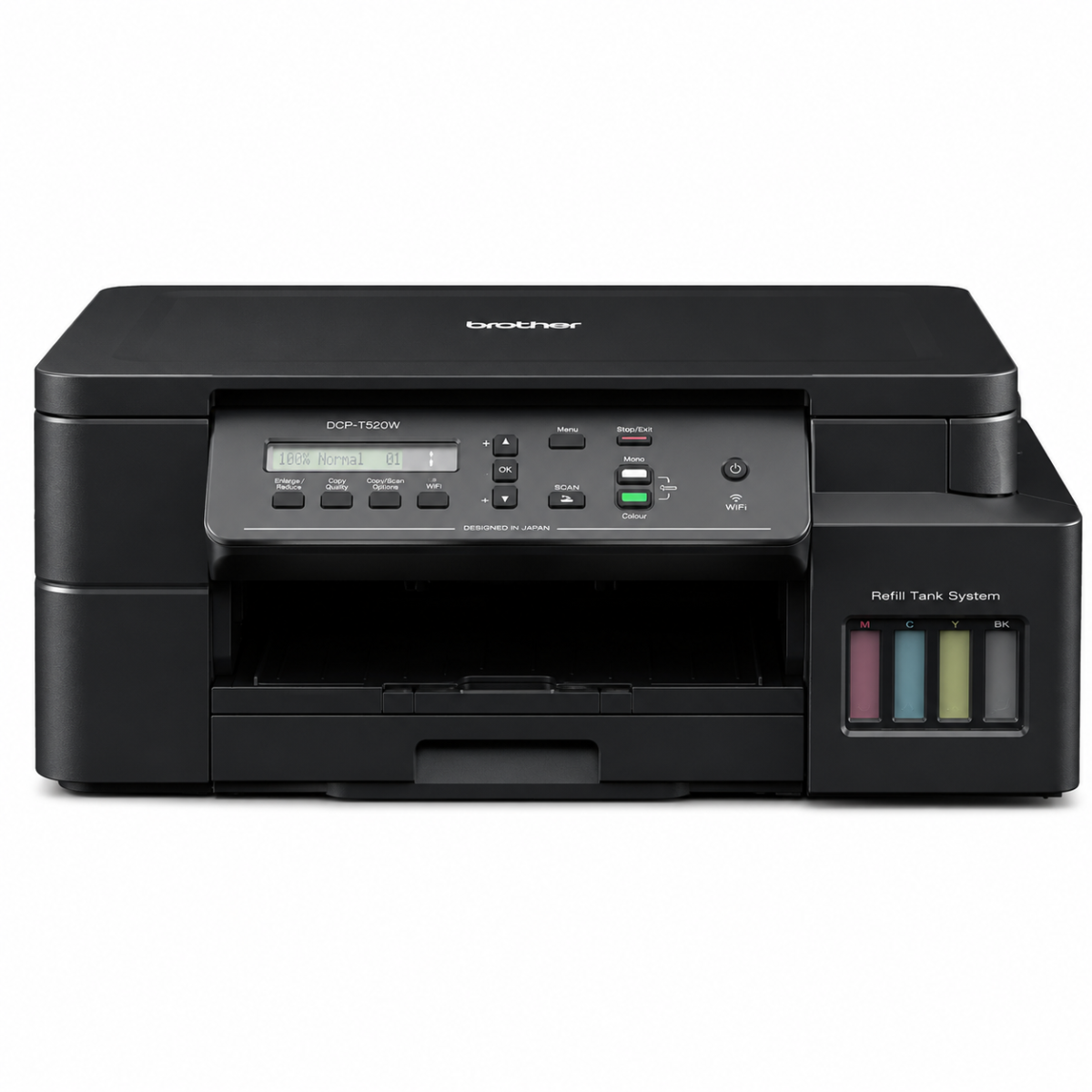 Brother DCP-T520W A4 Color Multifunction Ink Tank Printer - Image 3