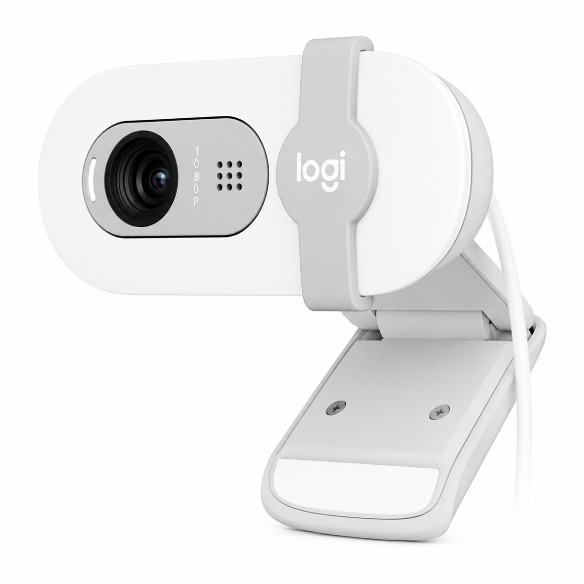 Logitech Brio 100 FHD Wired Webcam White (960-001616) - Image 3