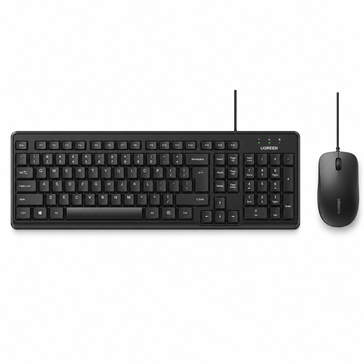 43d24bbd-249a-4fd2-b807-a13502b0a63d UGREEN Wired keyboard & Mouse Combo Black - Image 1