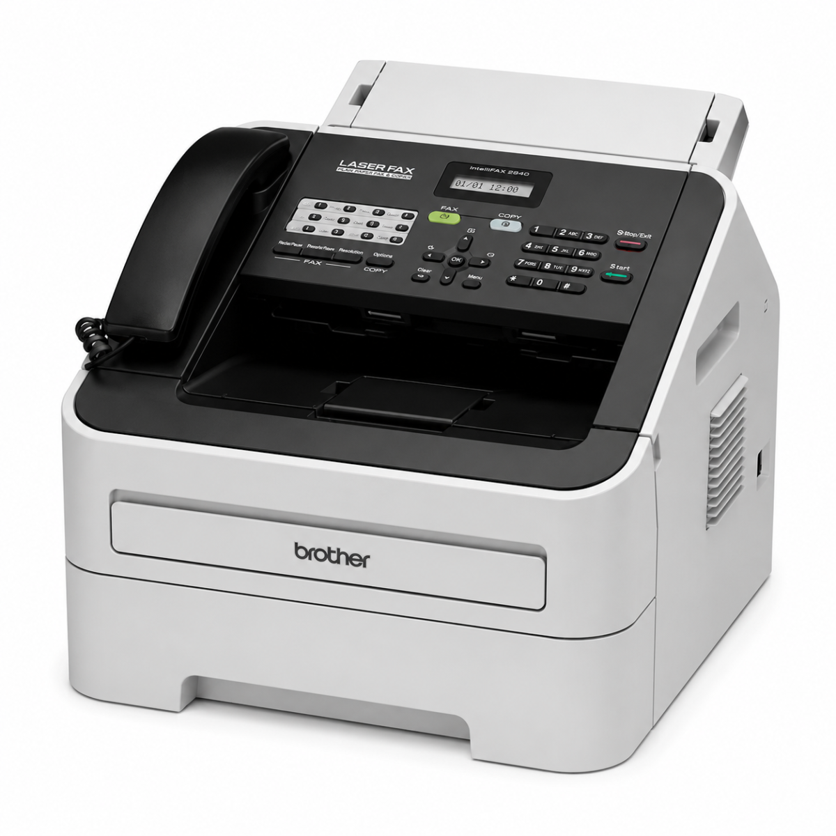 Brother FAX-2840 Monochrome Laser Fax Machine - Image 3
