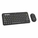 Logitech Pebble 2 for Mac Bluetooth Wireless Keyboard & Mouse Combo (Graphite)