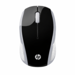 ماوس HP 200 لاسلكي (فضي Pike)