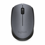 Logitech M170 Wireless Mouse (Gray 910-004642)
