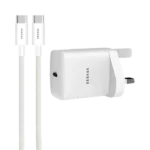 SEEKEN S-225C 25W SINGLE
PD  ADAPTER WITH C-C CABLE WHT