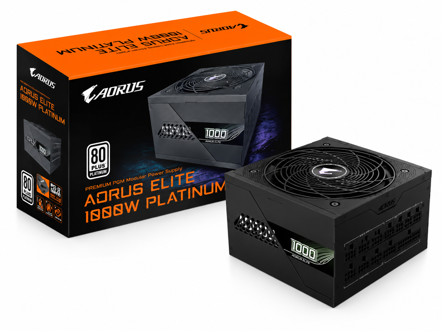 ChatGPT Image Jun 21, 2026, 10_56_18 AM GIGABYTE AORUS ELITE P1000W 80+ Platinum Modular PCIe 5.0 Power Supply - Image 1
