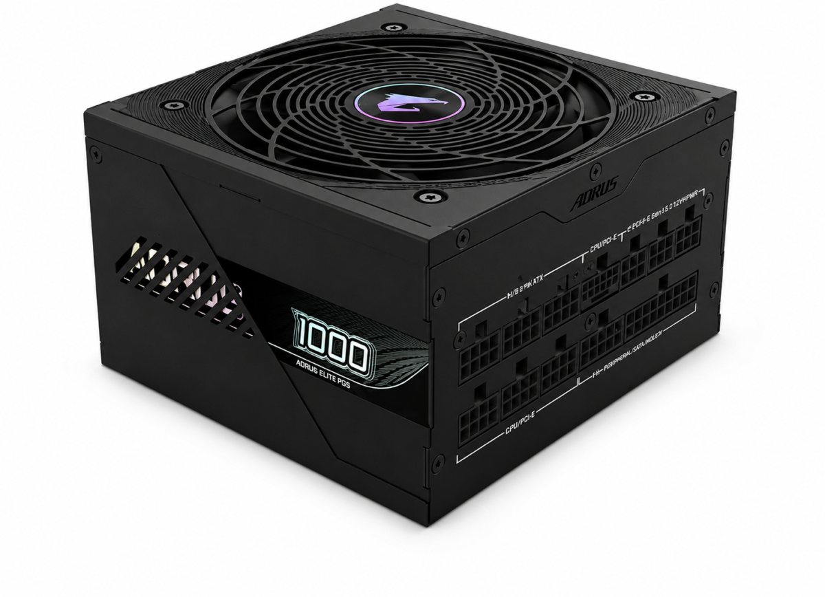 GIGABYTE AORUS  ELITE P1000W 80+ Platinum Modular PCIe 5.0 Power Supply - Image 5