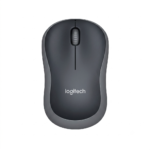 Logitech M185 Wireless Mouse  2.4GHz with USB Mini Receiver 12-Month Battery Life 1000 DPI Optical Tracking  Ambidextrous Compatible with PC Mac Laptop - Grey Grey