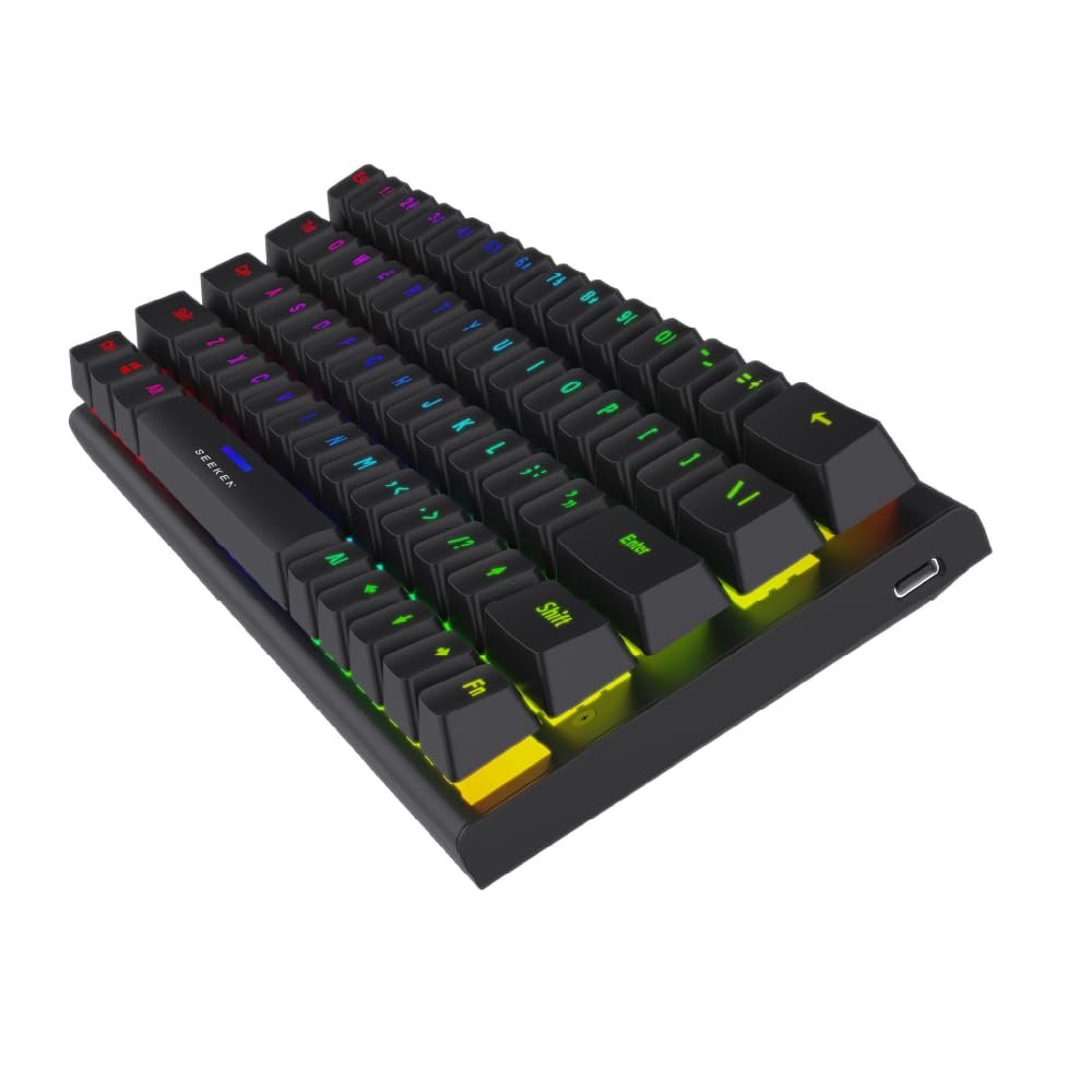 SKS-GD SEEKEN SKS-GD Keystrike Mechanical RGB Gaming Keyboard - Image 1