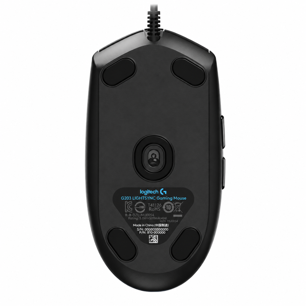⁦ماوس Logitech G102 RGB سلكي للألعاب (أسود 910-005823)⁩ - الصورة ⁦3⁩