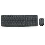 طقم Logitech MK235 كيبورد وماوس لاسلكي (أسود)