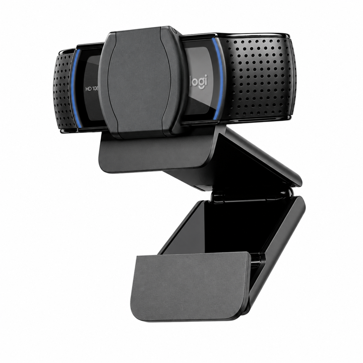 ⁦كاميرا ويب Logitech C920S PRO بدقة FHD سلكية (أسود)⁩ - الصورة ⁦3⁩