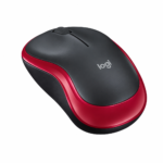⁦ماوس Logitech M185 لاسلكي (أحمر 910-002237)⁩ - الصورة ⁦3⁩