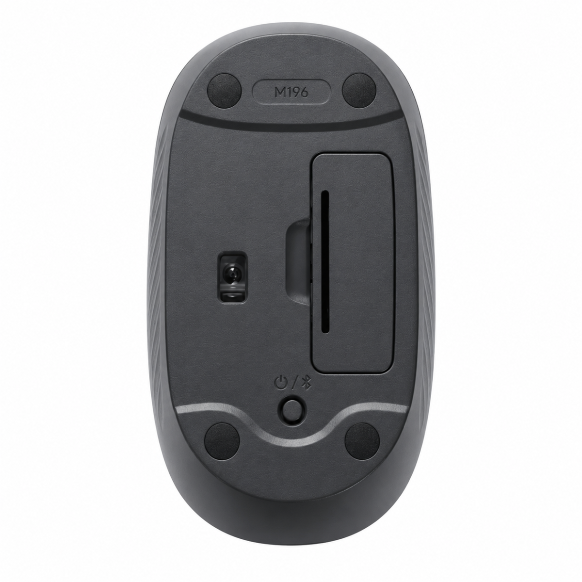 ⁦ماوس Logitech M196 بلوتوث لاسلكي (رمادي غامق 910-007459)⁩ - الصورة ⁦4⁩