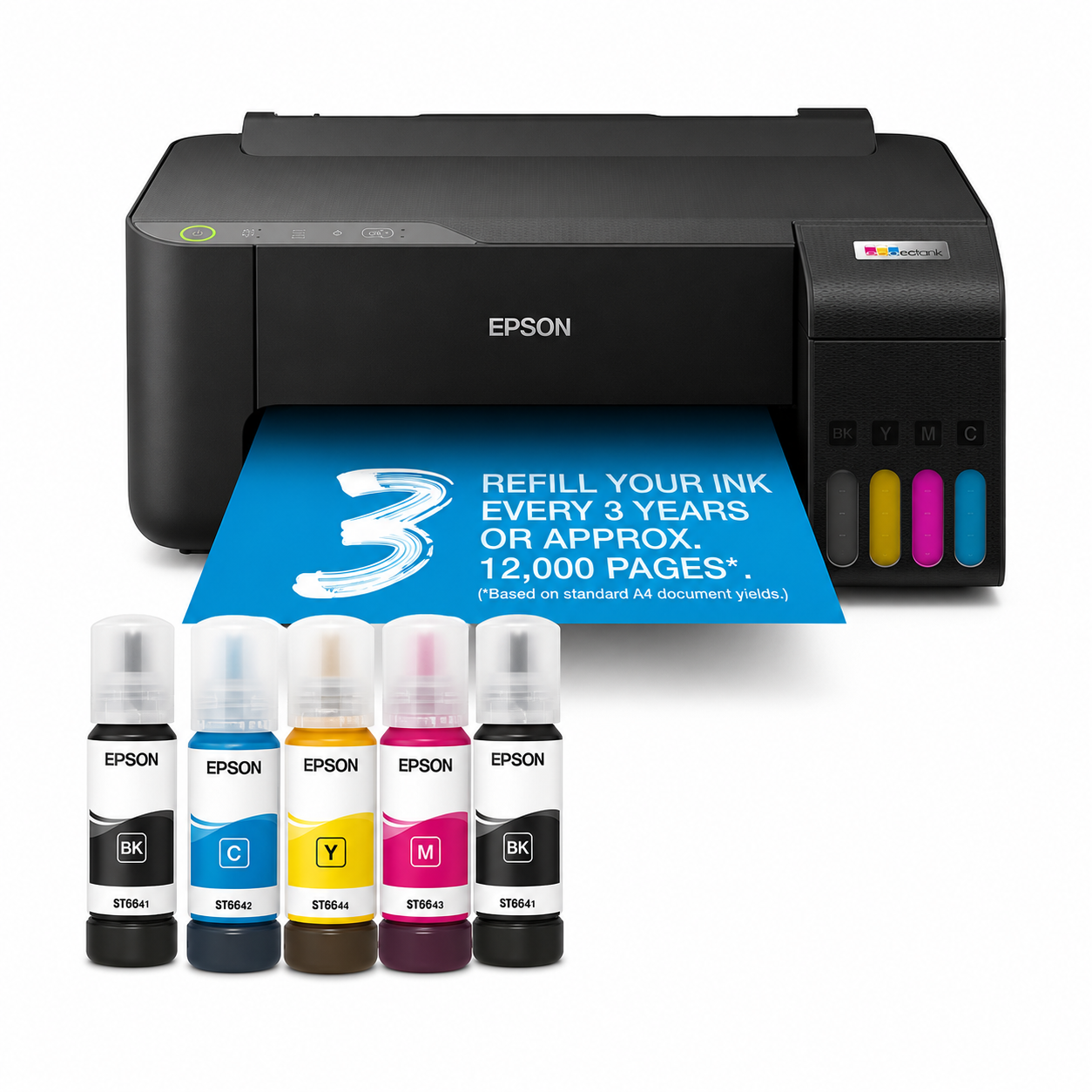 ca9f83b7-d992-449f-b5ee-0f911ed40b6a Epson EcoTank L1250 A4 Color Ink Tank Printer - Image 1