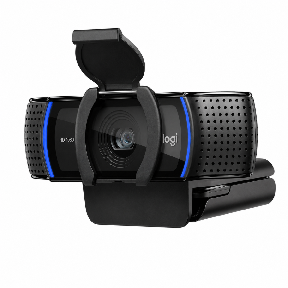 ⁦كاميرا ويب Logitech C920S PRO بدقة FHD سلكية (أسود)⁩ - الصورة ⁦2⁩