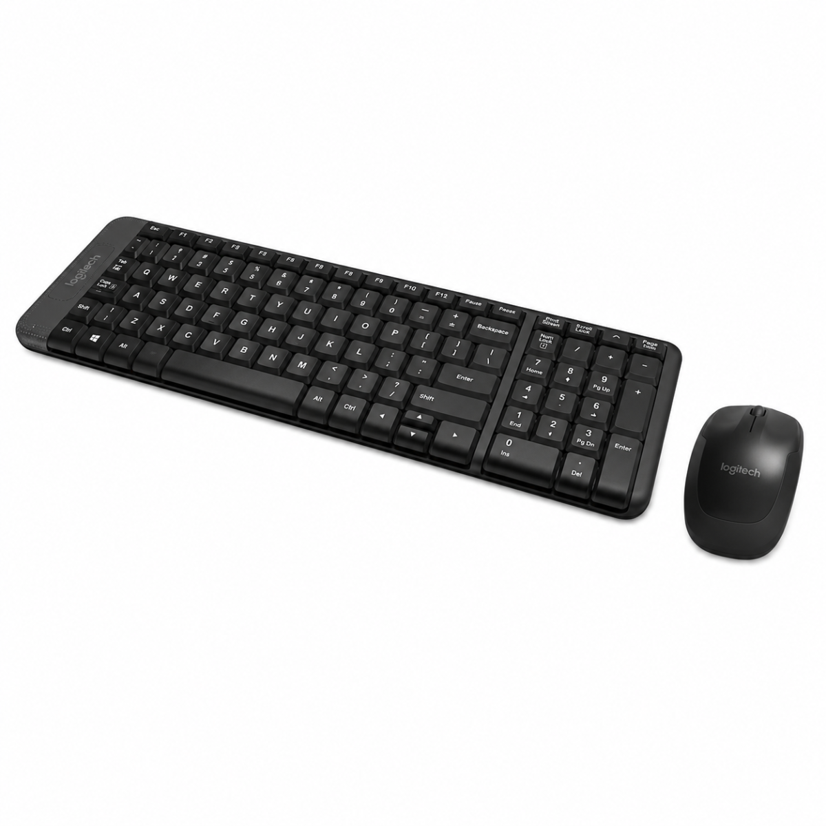 ⁦طقم Logitech MK220 كيبورد وماوس لاسلكي (أسود)⁩ - الصورة ⁦2⁩