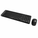 ⁦طقم Logitech MK220 كيبورد وماوس لاسلكي (أسود)⁩ - الصورة ⁦2⁩