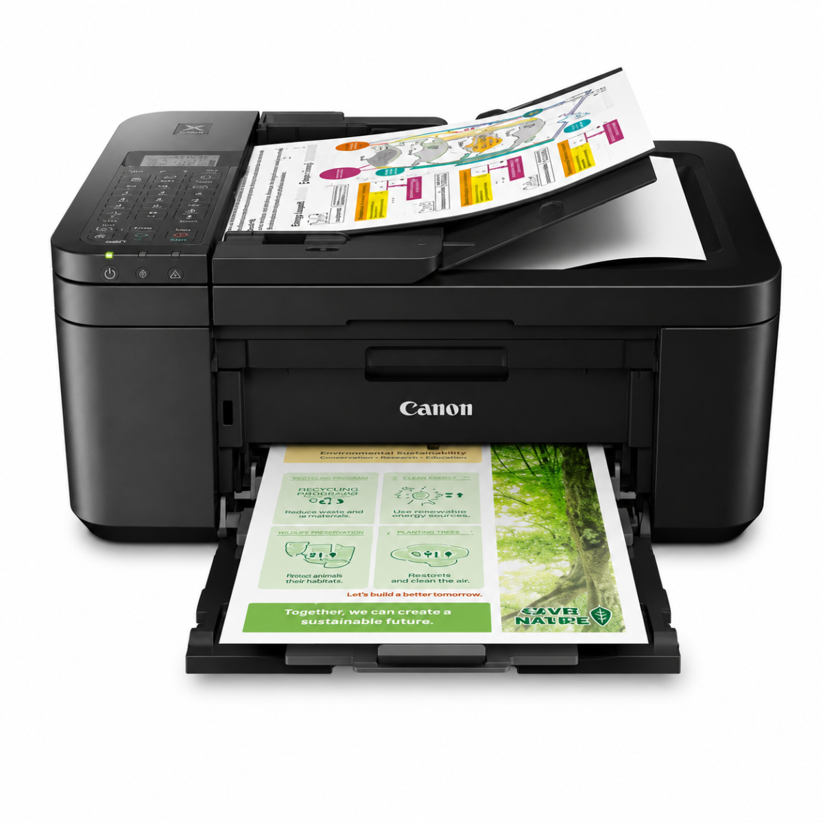 Canon PIXMA TR4640 A4 Color Multifunction Ink Tank Printer - Image 2
