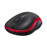 ⁦ماوس Logitech M185 لاسلكي (أحمر 910-002237)⁩ - الصورة ⁦2⁩