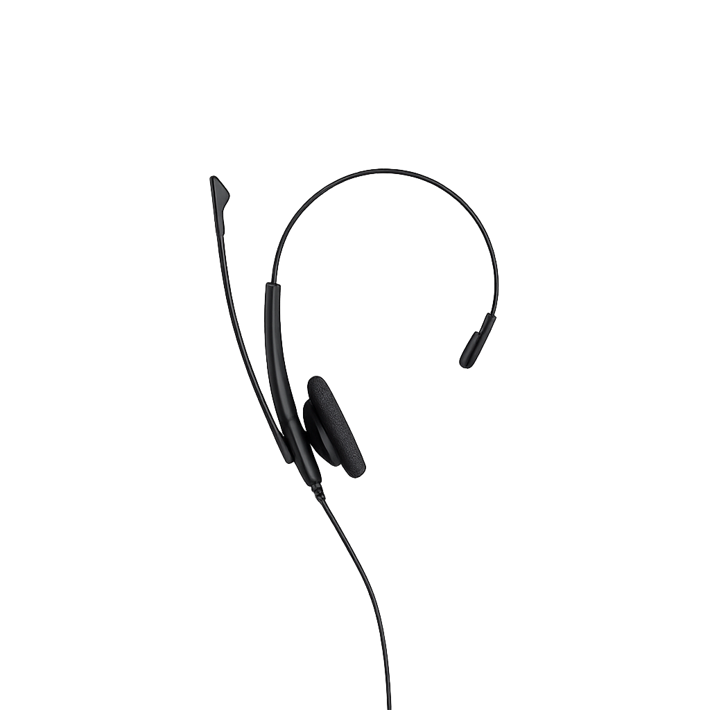 32181d1e-c178-4b5f-8b95-c2796f548782 Jabra Biz 1500 Mono USB Wired Headset, Noise-Cancelling Mic for Call Center & Office - Image 1