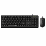 X130Pro Wired Optical Mouse & Keyboard Combo – black