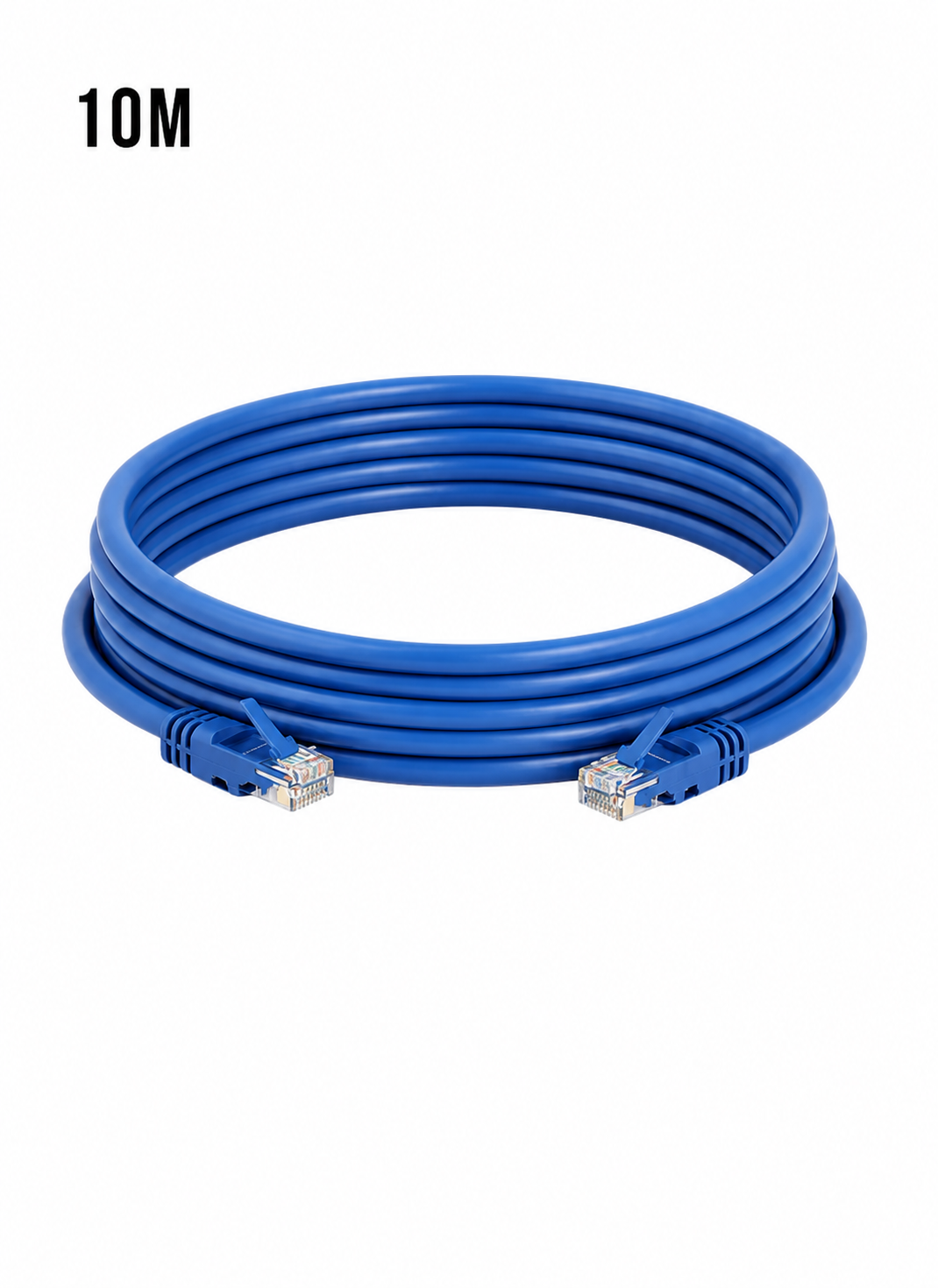 3a723604-5771-4b8d-a879-6141ad735237 Prolink PL-PC-U6A-10BL UNSHIELDED CAT6A PATCH CORD W/ T568B WIRING, 10M, LSZH Blue - Image 1