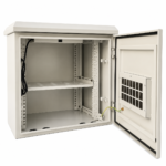 Prorack PR-OD6407 7U-outdoor wall mount size  600*450 70cm thickness 1.5mm included 1 key lock  ip rating 65 solid  door