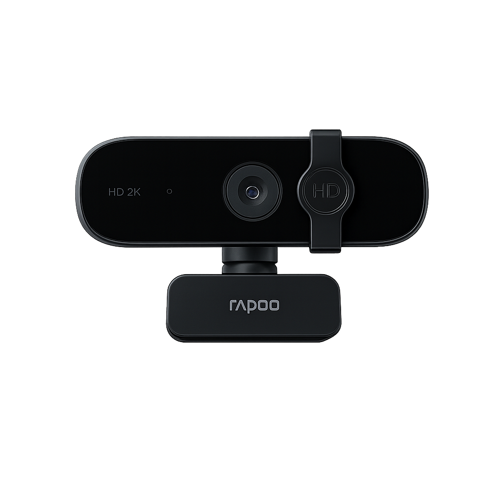 77ccf932-19d7-4e93-9b0b-23f389fbd5f1 Rapoo C280 2K Wired Webcam (Black) - Image 1